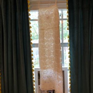 Express NWT bridal lace spaghetti strap dress 4